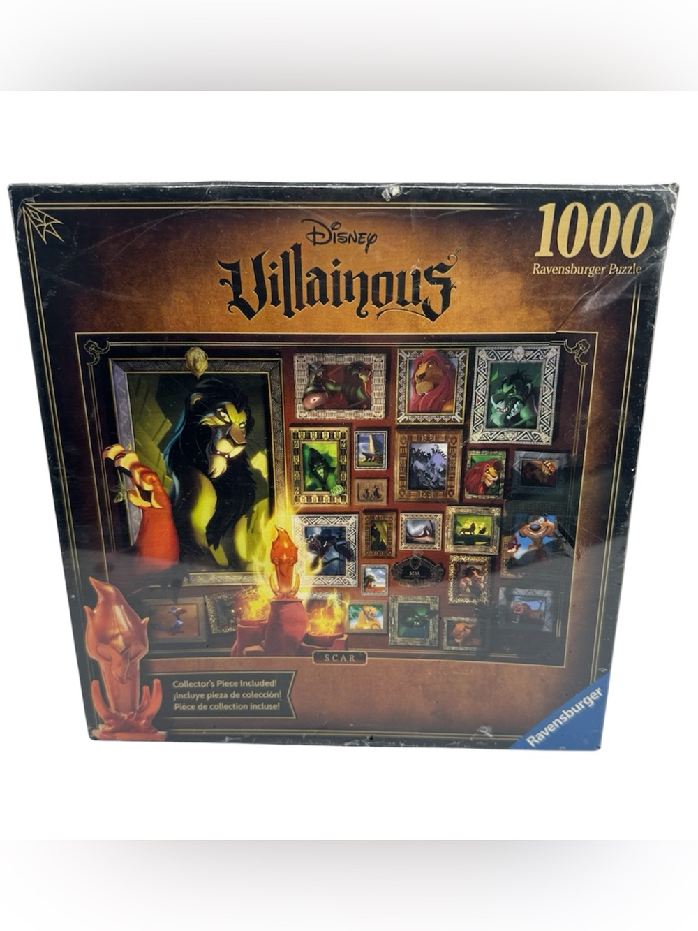 NEW RAVENSBURGER Disney Villainous Scar 1000 Piece Jigsaw Puzzle Sealed